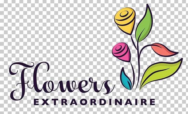 Flowers Extraordinaire Logo Floristry Floral Design PNG, Clipart, Area, Artwork, Bloomnation, Brand, Cut Flowers Free PNG Download