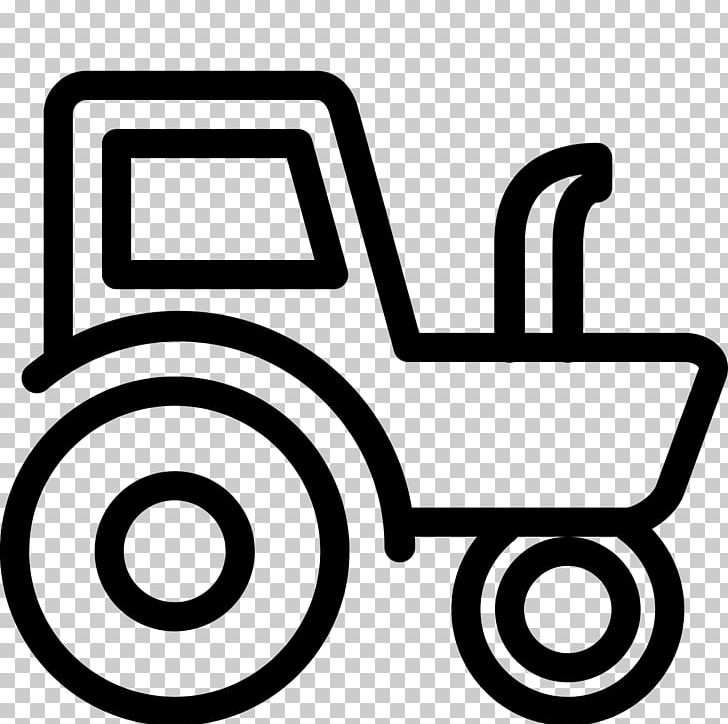 Tractor Computer Icons Agriculture John Deere PNG, Clipart, Agriculture, Angle, Area, Black And White, Cars Free PNG Download