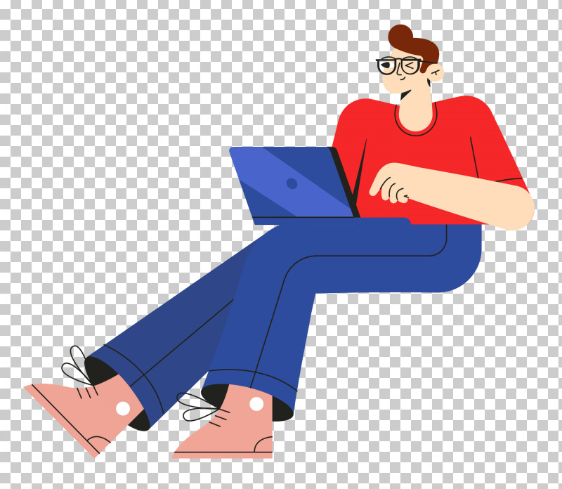 Man Sitting On Chair PNG, Clipart, Cartoon, Headgear, Hm, Male, Man Free PNG Download