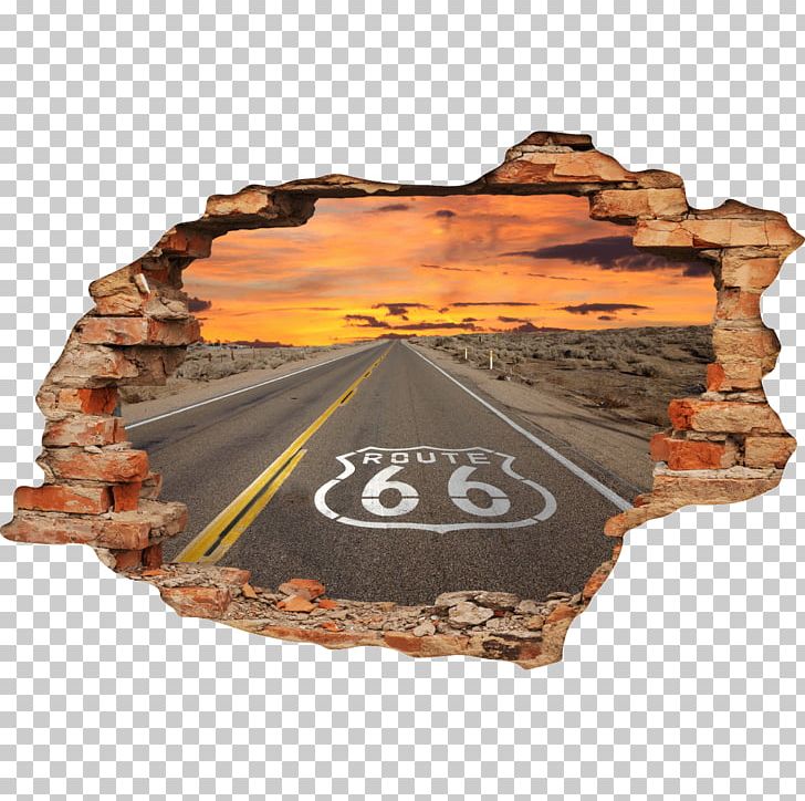 Sticker U.S. Route 66 Wall Decal Travel PNG, Clipart, Decoration, Decorative Arts, Fototapeta, Glass, House Free PNG Download