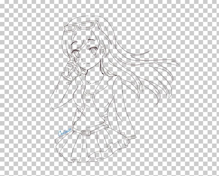 Fantage Coloring Book Drawing Line Art Black And White PNG, Clipart, Anime, Arm, Art, Artwork, Avatar Free PNG Download
