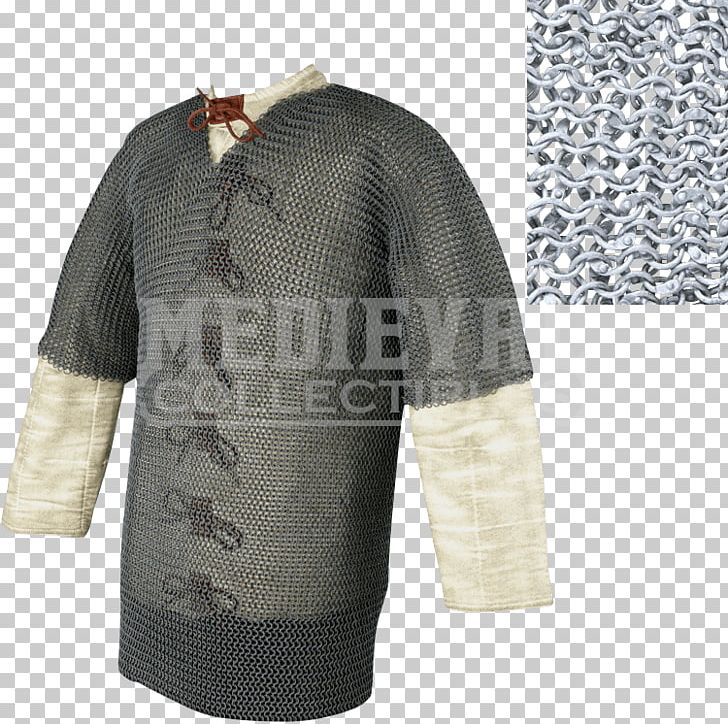 T-shirt Hauberk Mail Sleeve Ring PNG, Clipart, Aluminum, Armour, Chain, Chainmail, Clothing Free PNG Download
