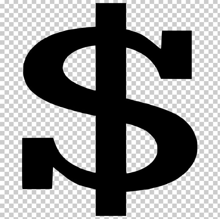 Dollar Sign Currency Symbol PNG, Clipart, Black And White, Cross, Currency Symbol, Desktop Wallpaper, Dollar Free PNG Download