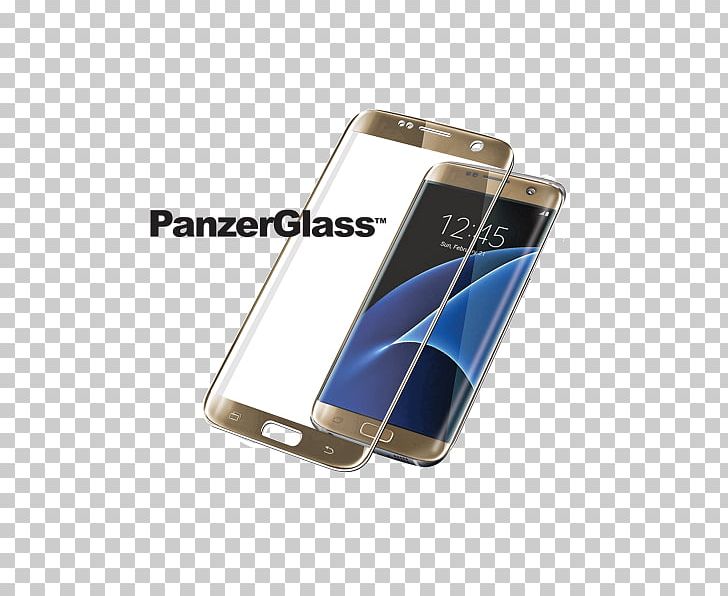 Samsung GALAXY S7 Edge PanzerGlass 1010 Screen Protector PanzerGlass Screen Protector Screen Protectors Tempered Glass PNG, Clipart, Communication Device, Display Device, Gadget, Gold Wire Edge, Logos Free PNG Download