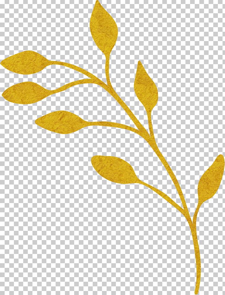 Plant Gold Yellow Euclidean PNG, Clipart, Branch, Decoration, Designer, Diagram, Flower Free PNG Download