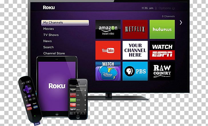Roku Television Show Television Channel Live Television PNG, Clipart, Brand, Broadcasting, Cable Television, Display Advertising, Electronic Device Free PNG Download