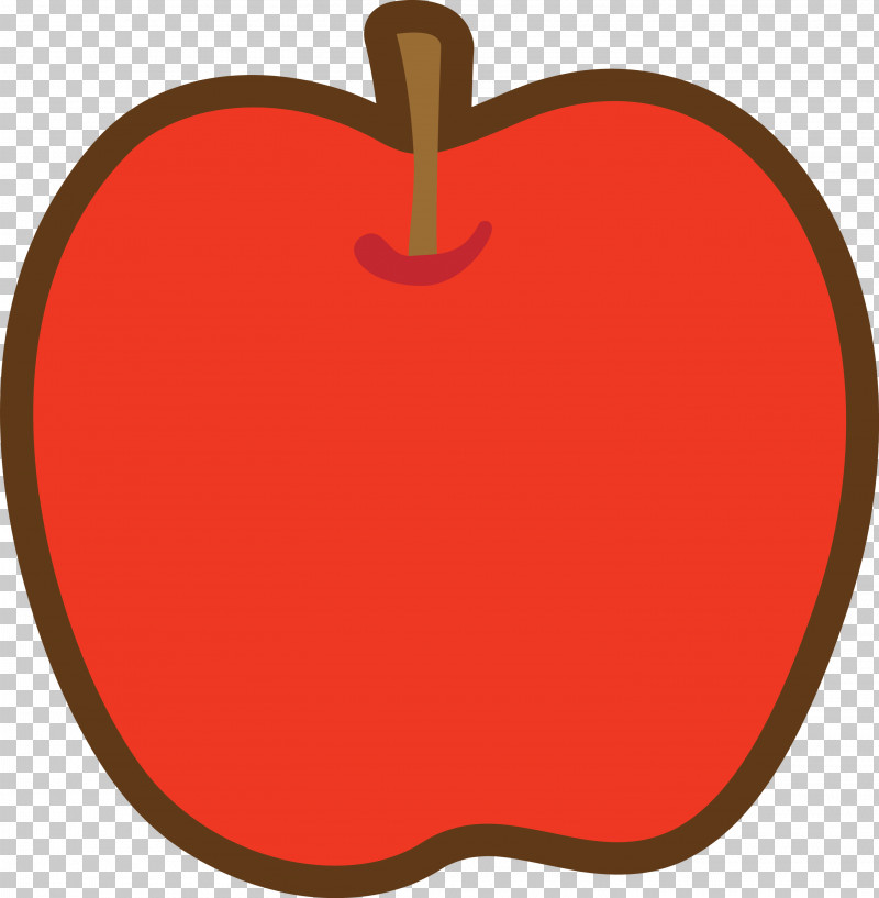 Red Fruit Apple Heart PNG, Clipart, Apple, Cartoon Apple, Fruit, Heart, Red Free PNG Download