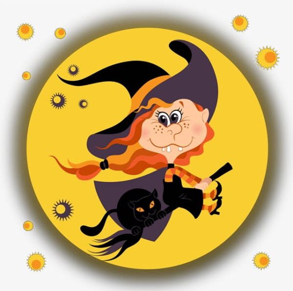 Cartoon Cute Little Witch PNG, Clipart, Broom, Cartoon, Cartoon Clipart, Cartoon Witch, Cute Clipart Free PNG Download