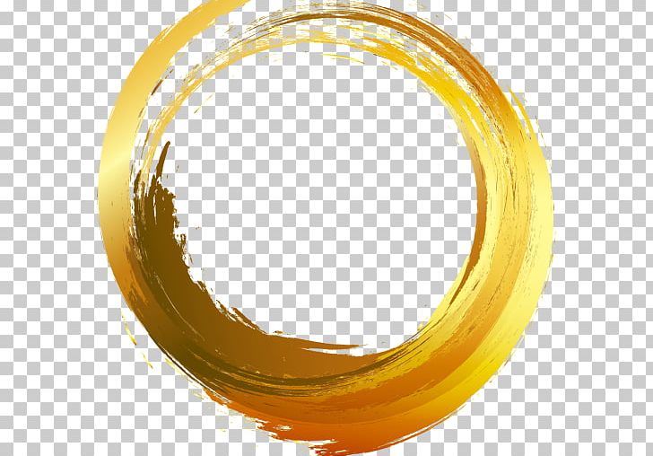 Gold Ink PNG, Clipart, Brush, Circle, Download, Gold, Ink Free PNG Download