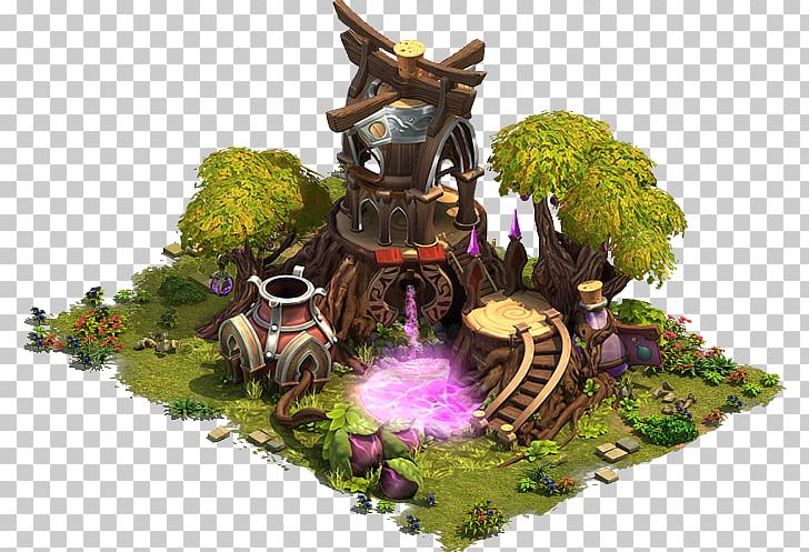 Tree Elvenar Portable Network Graphics Psd Forge Of Empires PNG, Clipart, Bonsai, Building, Character, Crop, Dosya Free PNG Download