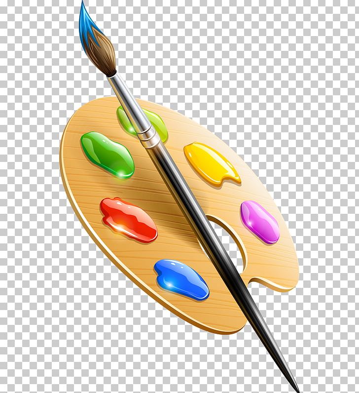 Palette Paintbrush Drawing PNG, Clipart, Art, Artist, Brush, Color Palette, Cutlery Free PNG Download