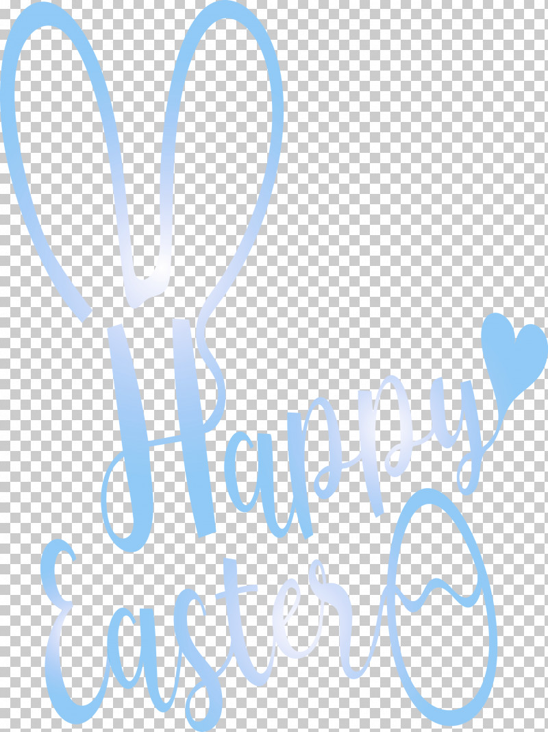 Happy Easter With Bunny Ears PNG, Clipart, Happy Easter With Bunny Ears, Line, Logo, Text Free PNG Download