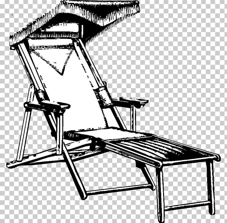 Folding Chair Table Furniture Deckchair PNG, Clipart, Angle, Black And White, Chair, Chaise Longue, Deckchair Free PNG Download