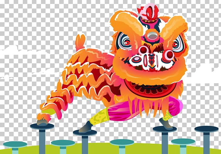 Lion Dance Chinese New Year PNG, Clipart, Animals, China, Chinese Style, Clip Art, Cuisine Free PNG Download