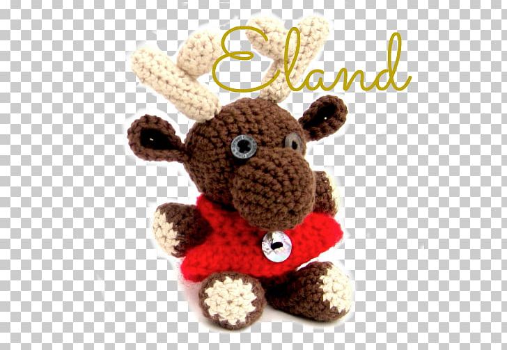 Reindeer Crochet Stuffed Animals & Cuddly Toys Pattern PNG, Clipart, Cartoon, Crochet, Deer, Haken, Reindeer Free PNG Download