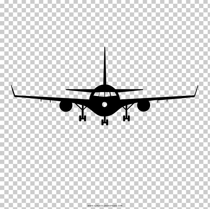 Narrow-body Aircraft Airplane Black And White Drawing Coloring Book PNG, Clipart, Aerospace Engineering, Aircraft, Aircraft Engine, Airplane, Air Transportation Free PNG Download