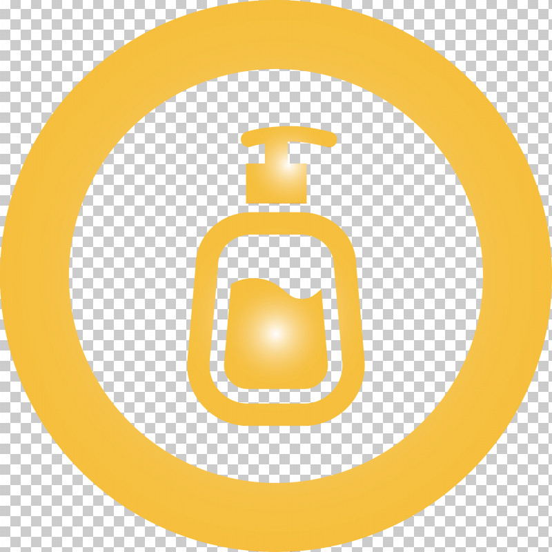 Yellow Symbol PNG, Clipart, Hand Soap Bottle, Paint, Symbol, Watercolor, Wet Ink Free PNG Download