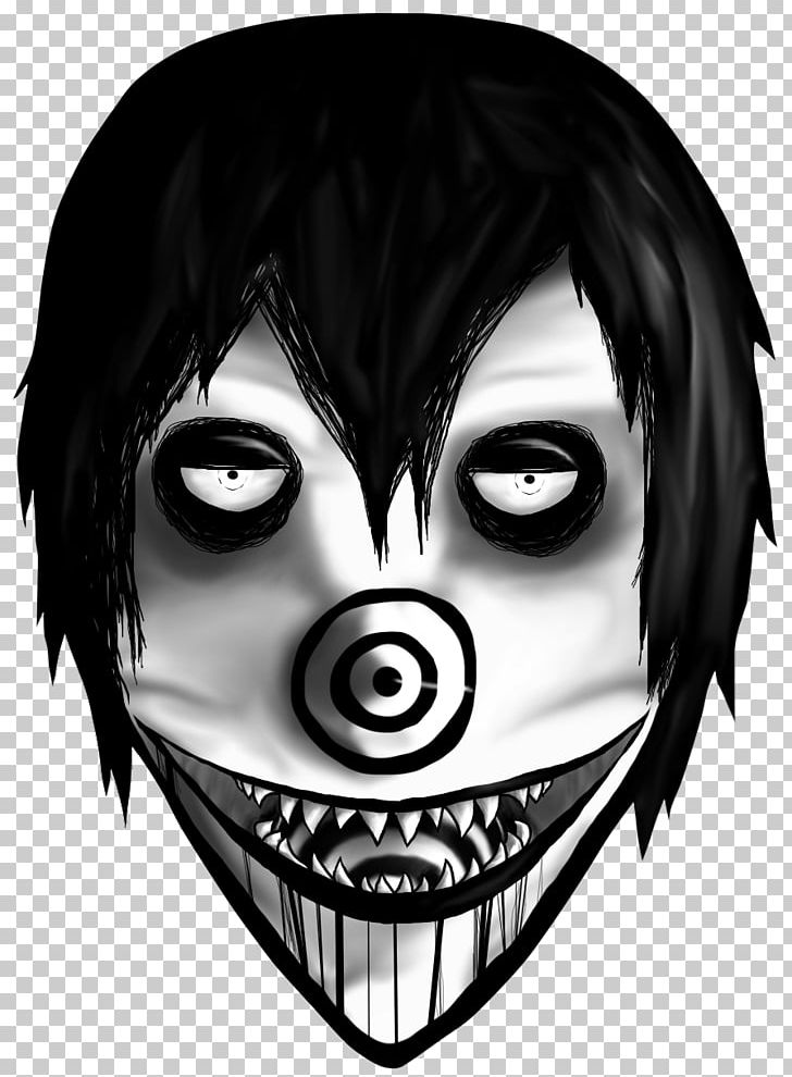 T-shirt Laughing Jack Creepypasta Sticker PNG, Clipart, Bag, Black And White, Black Hair, Cafepress, Clothing Free PNG Download