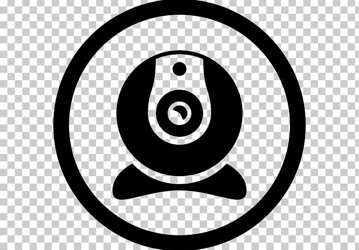 Computer Icons Webcam Netgear PNG, Clipart, Area, Black, Black And White, Camera, Circle Free PNG Download