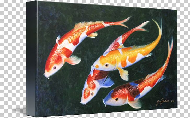 Koi Oil Painting PNG, Clipart, Abstract Art, Art, Canvas, Fish, Koi Free PNG Download