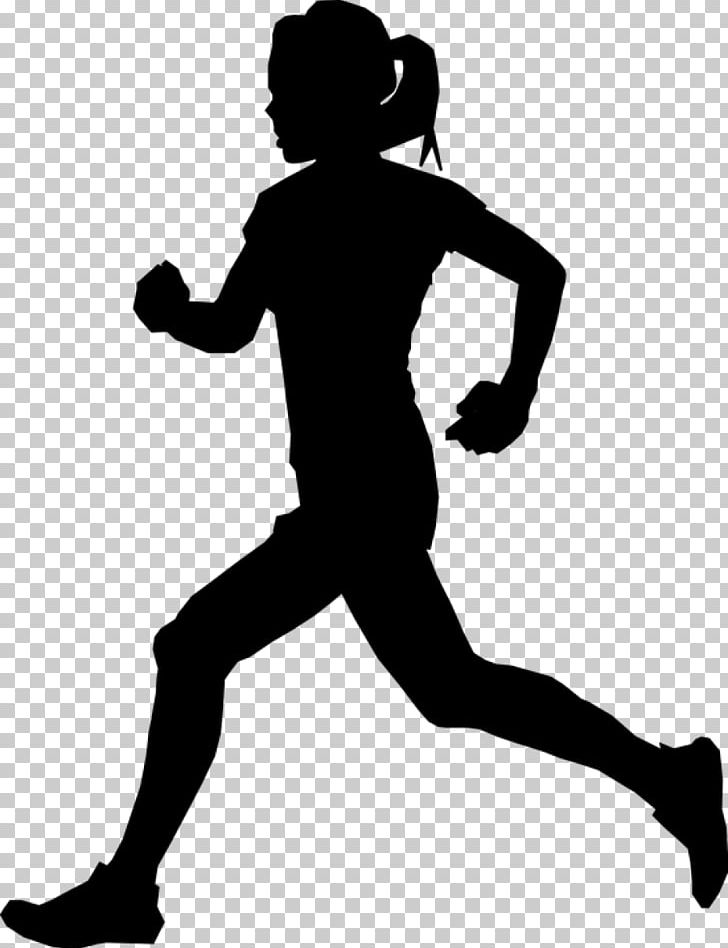 Silhouette Running PNG, Clipart, Animals, Arm, Black And White, Download, Hip Free PNG Download