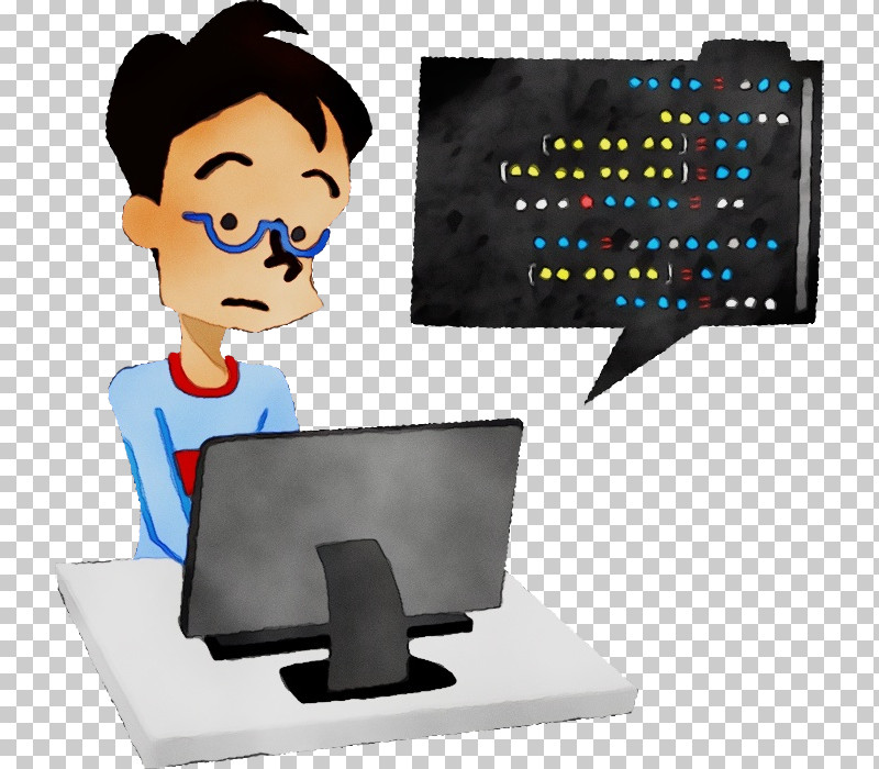 Cartoon Output Device Computer Monitor Accessory Personal Computer Technology PNG, Clipart, Business, Cartoon, Computer, Computer Monitor Accessory, Desktop Computer Free PNG Download