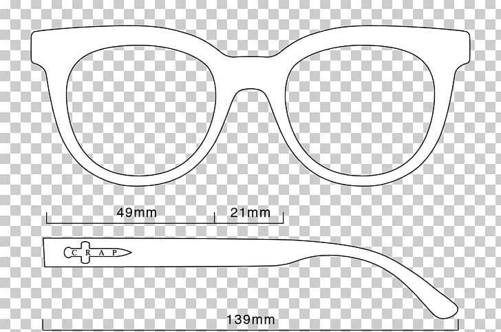 Sunglasses Goggles White PNG, Clipart, Angle, Area, Black And White, Brand, Drawing Free PNG Download
