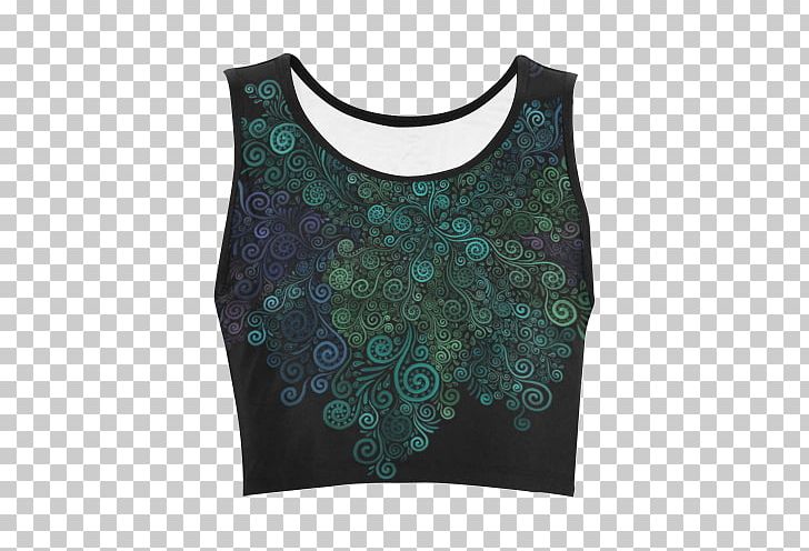 T-shirt Sports Bra Turquoise Crop Top PNG, Clipart, Active Tank, Blouse, Blue, Bluegreen, Clothing Free PNG Download