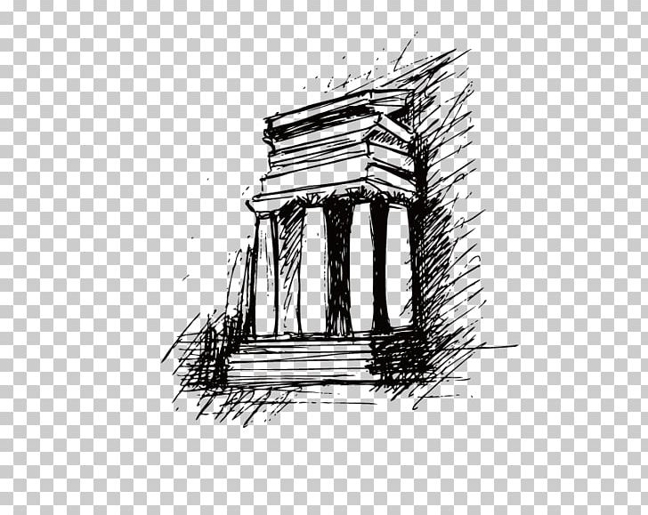 Leaning Tower Of Pisa Colosseum Architecture Drawing PNG, Clipart, Angle, Art, Artwork, Black And White, Brand Free PNG Download