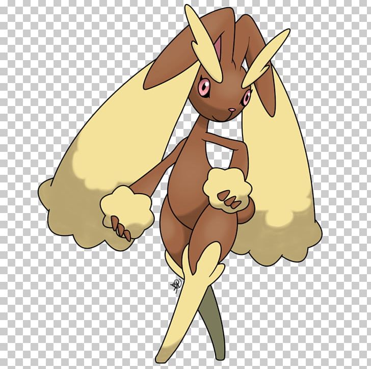 Rabbit Lopunny Buneary Pokémon Hare PNG, Clipart, Animals, Cartoon, Cattle Like Mammal, Deviantart, Fictional Character Free PNG Download
