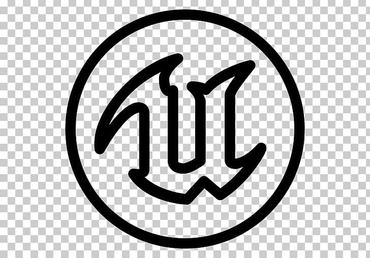 Unreal Tournament Unreal Engine 4 Computer Icons PNG, Clipart, Area, Black, Black And White, Brand, Circle Free PNG Download
