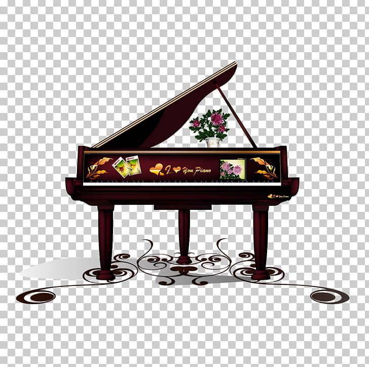 Piano Painting PNG, Clipart, Cdr, Encapsulated Postscript, Furniture, Geometric Pattern, Graphic Design Free PNG Download