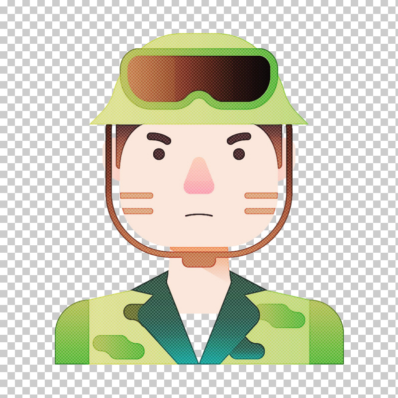 Green Cartoon Headgear Gentleman PNG, Clipart, Cartoon, Gentleman, Green, Headgear Free PNG Download