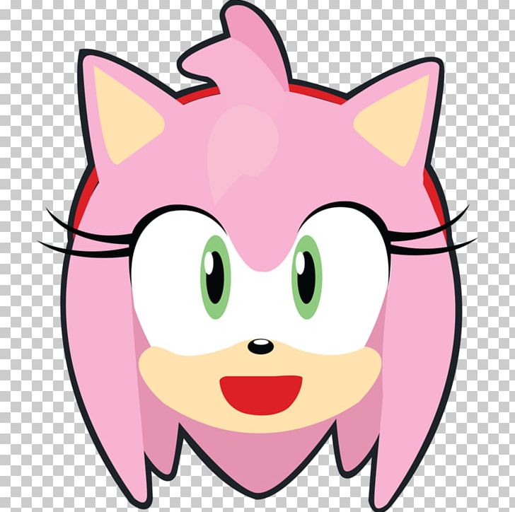 Amy Rose Knuckles The Echidna Character Eye PNG, Clipart, Amy Rose, Artwork, Cartoon, Character, Cheek Free PNG Download