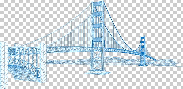 Golden Gate Bridge Eiffel Tower Building PNG, Clipart, Angle, Blue, Bridge, Bridges, Bridge Vector Free PNG Download