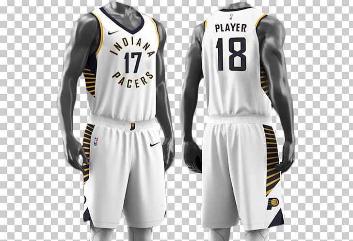 Indiana pacers basketball nba jersey design Vector Image
