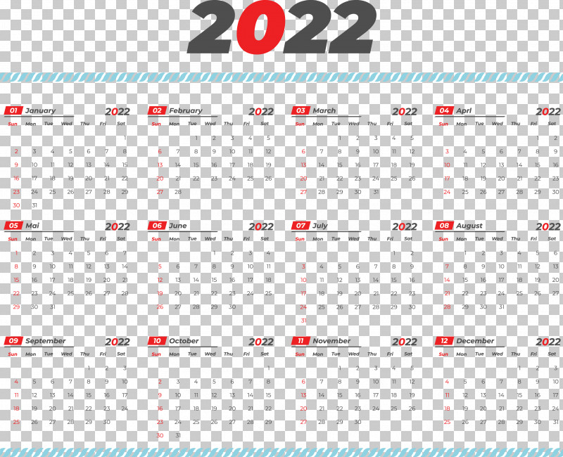 2022 Yearly Calendar Printable 2022 Yearly Calendar Template PNG, Clipart, 2019, April, Calendar System, January, March Free PNG Download