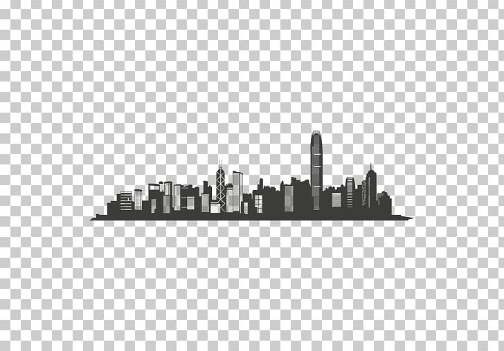 Hong Kong Skyline PNG, Clipart, Black And White, Black And White Building, City, Desktop Wallpaper, Download Free PNG Download