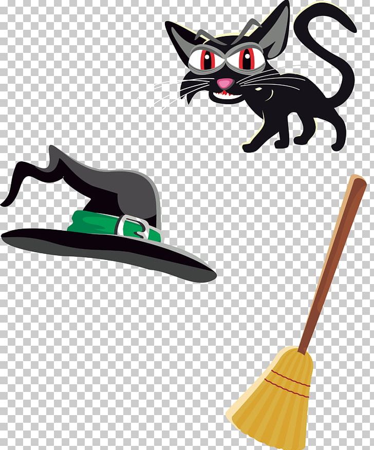 Kitten Cat PNG, Clipart, Accessories Vector, Accessory Icon, Black, Black Cat, Broom Free PNG Download