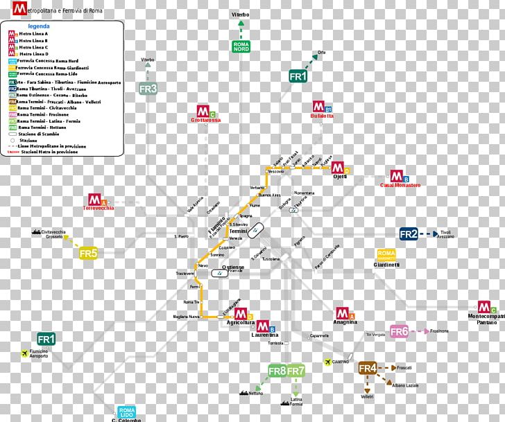 Rome Metro Rapid Transit Train Line D PNG, Clipart, Angle, Area, Diagram, Information, Line Free PNG Download