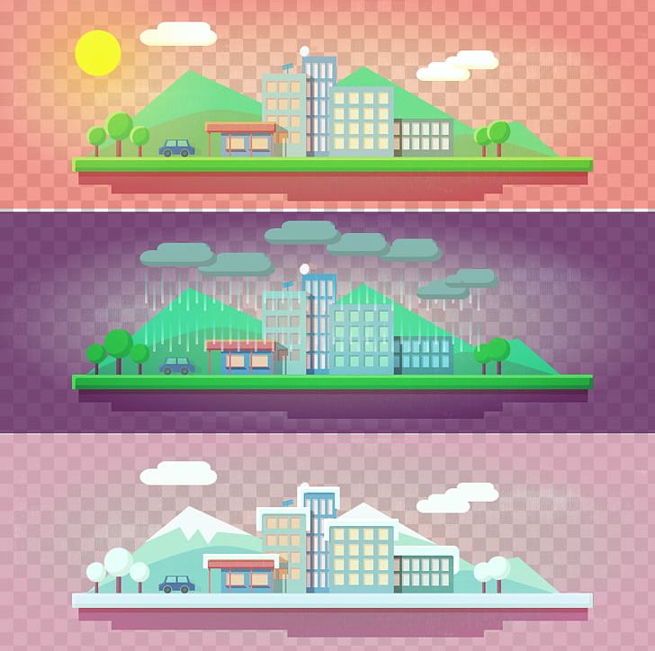 Euclidean PNG, Clipart, Building, Cartoon, City, Elevation, Handpainted Flowers Free PNG Download