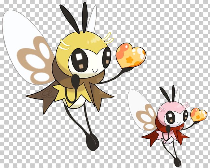 Fan Art Pokémon Sun And Moon Pokémon X And Y PNG, Clipart, Art, Arthropod, Bee, Butter, Cartoon Free PNG Download