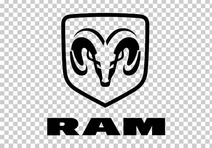 Ram Trucks Ram Pickup Dodge Car Chrysler PNG, Clipart, Area, Black And White, Brand, Car, Chrysler Free PNG Download