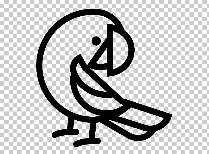 Computer Icons Parrot PNG, Clipart, Animals, Area, Artwork, Bird, Black And White Free PNG Download