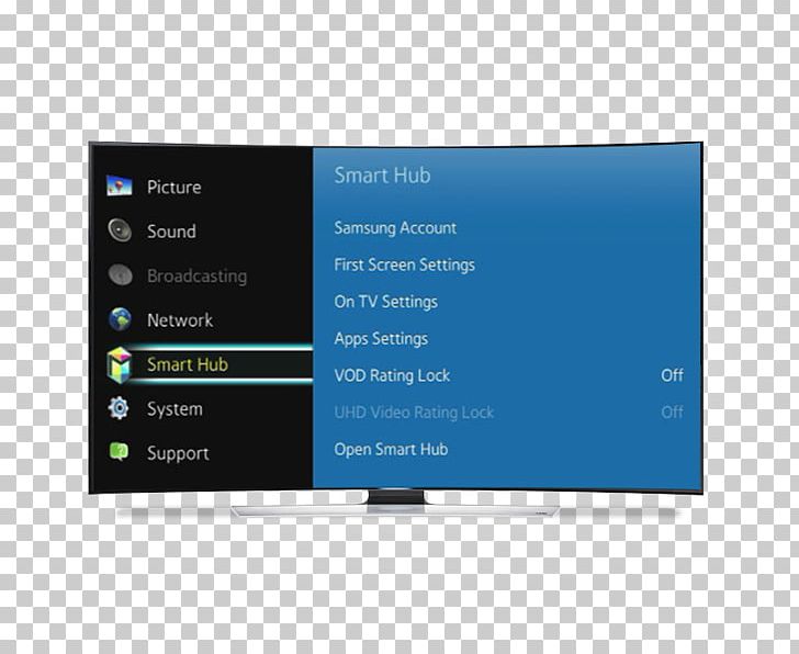 LED-backlit LCD Television Smart TV Samsung MU6170 PNG, Clipart,  Free PNG Download