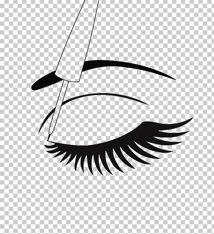 Eyelash Hair Follicle Cosmetics PNG, Clipart, Artwork, Beak, Bird, Black, Black And White Free PNG Download