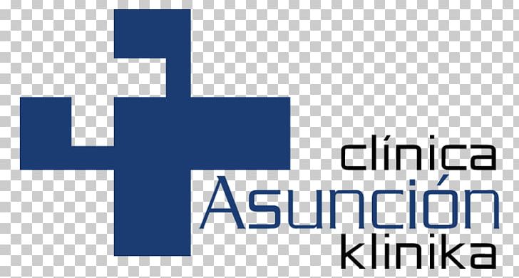 Logo Clínica Sta. Mª De La Asuncion Klinika Clinic Hospital Asunción PNG, Clipart, Angle, Area, Blue, Brand, Clinic Free PNG Download