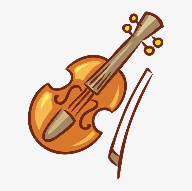 Cartoon Violin PNG, Clipart, Cartoon, Cartoon Clipart, Cartoon Violin, Instruments, Music Free PNG Download