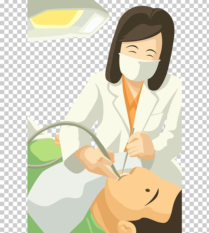 Physician Dentist Dental Extraction PNG, Clipart, Ai Vector Material, Brown Hair, Cartoon, Child, Dentistry Free PNG Download