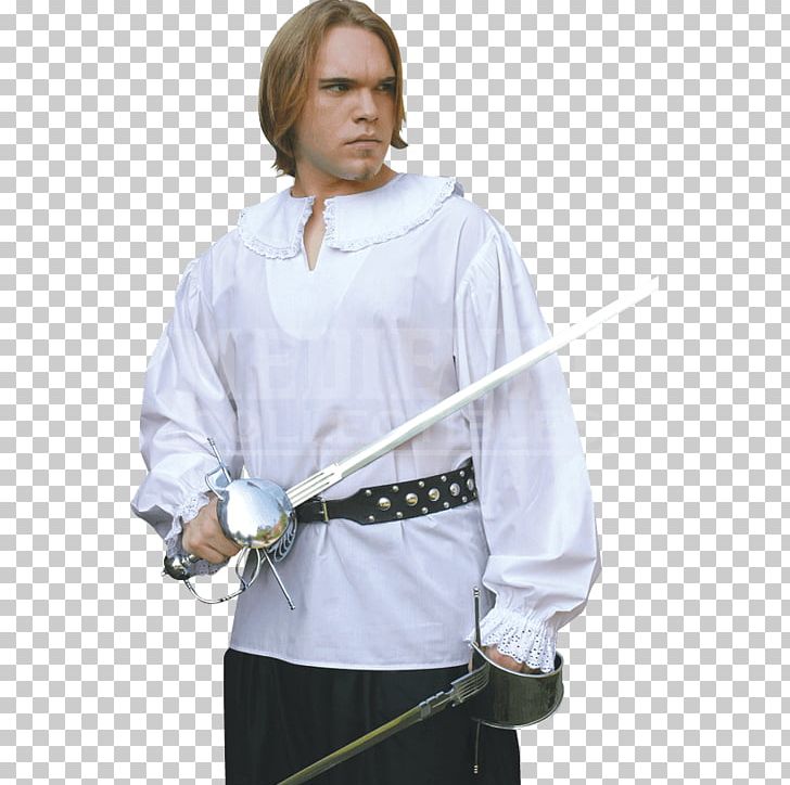T-shirt Sleeve Musketeer Jacket PNG, Clipart, Arm, Clothing, Collar, Costume, Historical Reenactment Free PNG Download